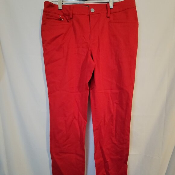 Women's Red Ralph Lauren Pants Stretch Petite 6p - Picture 1 of 2